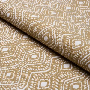 Schumacher Colma Indoor/Outdoor Fabric In Flax