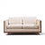 Mid 20th Century Milo Baughman for Thayer Coggin Style Mid Century Rosewood Case Loveseat Sofa - Pair For Sale - Image 5 of 12