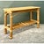 Wood Vintage Rattan Console Table For Sale - Image 7 of 12