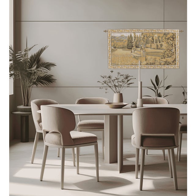 This beautiful tapestry is woven on a jacquard loom by skilled weavers, keeping alive the centuries old tradition of...