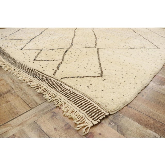 Large Berber Moroccan Rug - 10'09 X 12'03 For Sale In Dallas - Image 6 of 9
