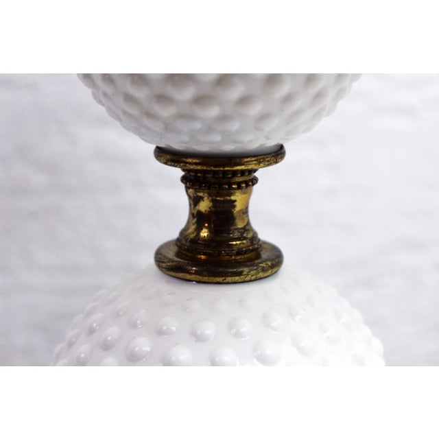 Mid-Century Glass Table Lamp, 1950s For Sale - Image 11 of 12