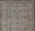 Measures: 10'6 x 14'0 Turkish Oushak Rug in Gray with Faded Gold, Taupe, and Dusty Blue 10'6 x 14'0. Keivan Woven Arts....