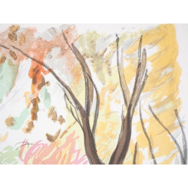 Charles Camoin, Towpath, Original Lithograph For Sale - Image 5 of 7