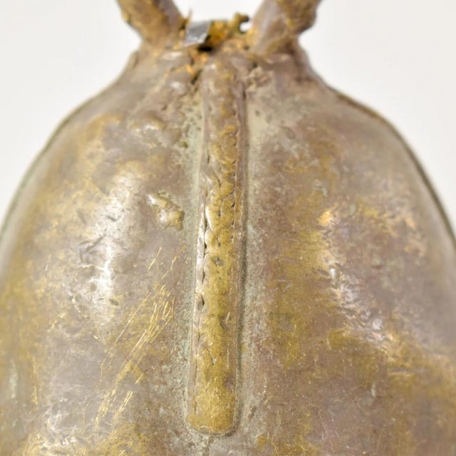 Metal Early 20th Century Benue Brass Bell Nigeria For Sale - Image 7 of 10