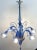 1930s Blue Chandelier attributed to Venini, 1930 For Sale - Image 5 of 8