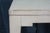 Late 20th Century Hollywood Regency Style Cream Painted Square Bunching Table 22" For Sale - Image 9 of 17