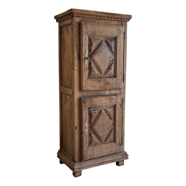 Antique French Oak Cupboard For Sale