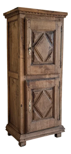 Antique French Oak Cupboard
