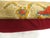Early 20th Century Coral Tan Early 20th Century Wool Antique Oushak Rug Pillow For Sale - Image 5 of 5