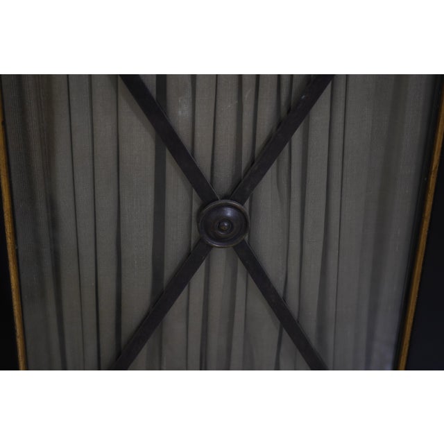 1990s Hickory White Co Regency Style Black & Gold Sideboard For Sale - Image 13 of 18