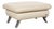 Beige Leather Rossini Ottoman from Koinor For Sale