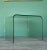 1970's Mid-Century Modern Bent Glass End Table For Sale In Miami - Image 6 of 8