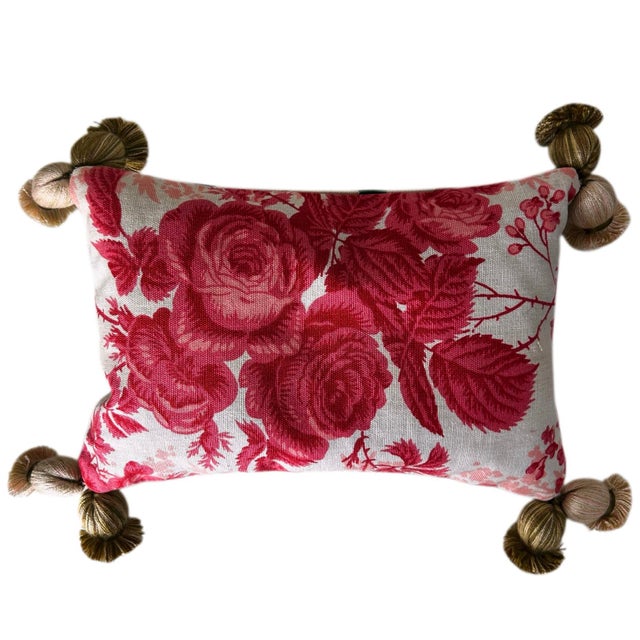 Add a touch of luxury and a soothing fragrance to your space with this handmade accent pillow. Showcasing Carolina...