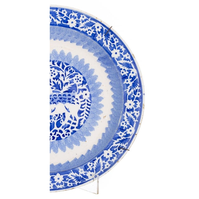 Earthenware Plate, 19th Century For Sale - Image 4 of 8