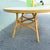 Boho Chic Rattan Laminate Top Circular Dining/Card Table For Sale - Image 4 of 6