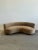 W87.5 D36 H29 Overall Depth 51 Seat W81 D23 - 26.5 H17.5 Back H13 Our custom made sofa inspired by the curves of the...