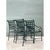 Late 20th Century Brown Jordan “Florentine” Aluminum Outdoor Armchairs - Set of Four For Sale - Image 5 of 6