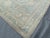 2000 - 2009 Shabby Chic Faded Oushak Wool Rug – Ivory/Blue – 9′1″ × 12′6″ For Sale - Image 5 of 9