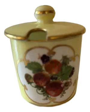 Antique Hammersley Bone China Condiment Jar