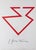 Lucio Fontana, Concetto Spaziale Rosso, Screen Print For Sale