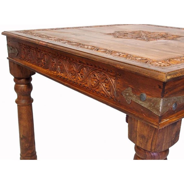 Vintage Wooden Dining Table, 1970s For Sale - Image 14 of 17