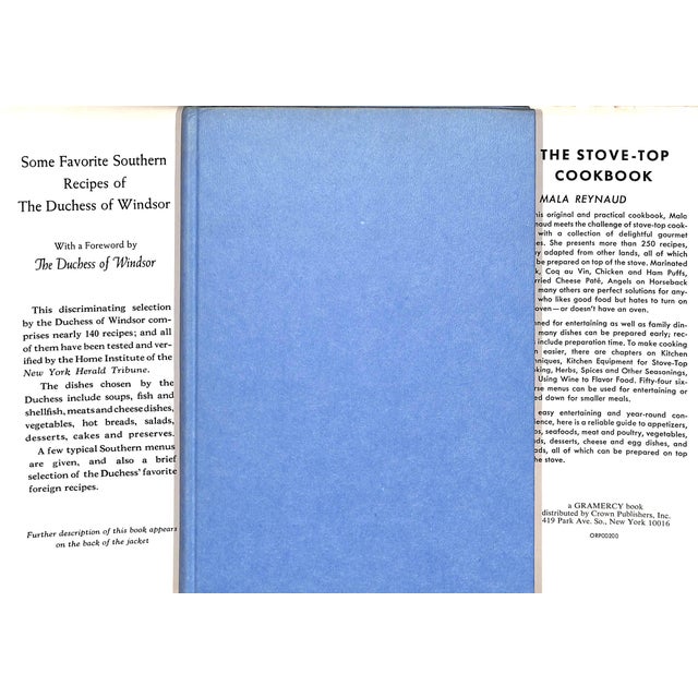 Traditional "Some Favorite Southern Recipes of the Duchess of Windsor" 1960 the Duchess of Windsor For Sale - Image 3 of 12