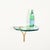 Nightstands in Turquoise Glass by Max Ingrand for Fontana Arte, Italy, 1960s, Set of 2 For Sale - Image 16 of 18
