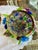 Antique Czech Bride Basket Lamp For Sale - Image 9 of 16