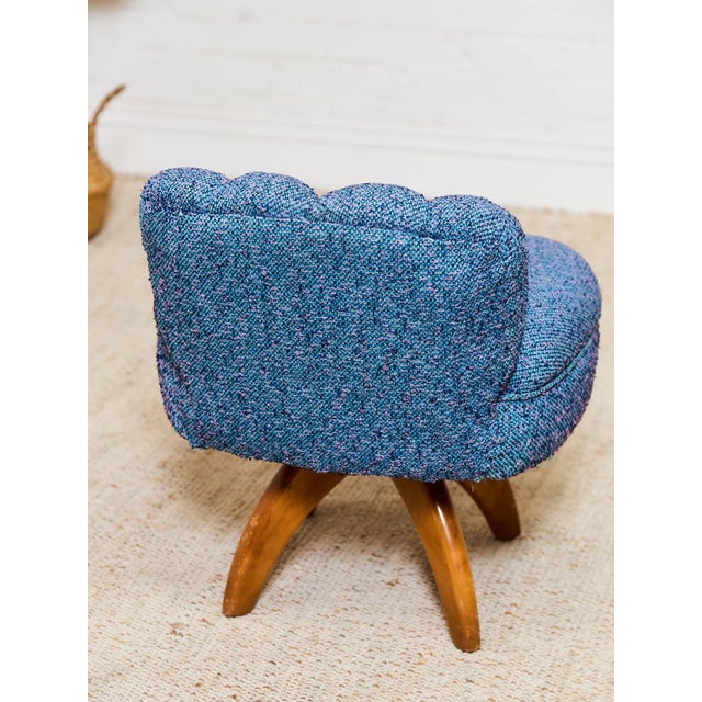 Wood Early 20th Century Styled After Heywood Wakefield Stool For Sale - Image 7 of 10