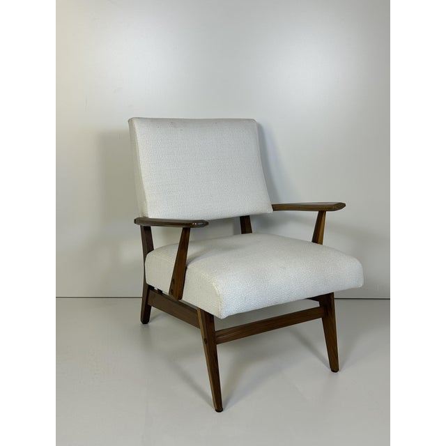 Brown Vintage Turin School Lounge Chair, 1960s For Sale - Image 8 of 8