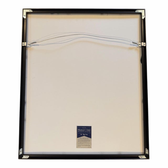 This striking, original 1965 intaglio print (etching) is a highly collectible work by the esteemed German-American fine...