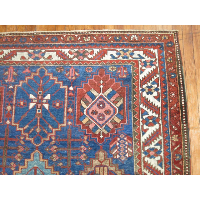 Early 20th Century Tribal Persian Bakhtiari Rug For Sale - Image 4 of 6