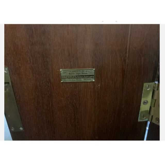 Antique Art Nouveau Bookcase, 1910 For Sale - Image 4 of 12