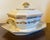 Antique Early 19th Century French Empire Paris Porcelain Octagonal Sauce Tureen With Flower Garland Sprig Decoration For Sale - Image 10 of 16
