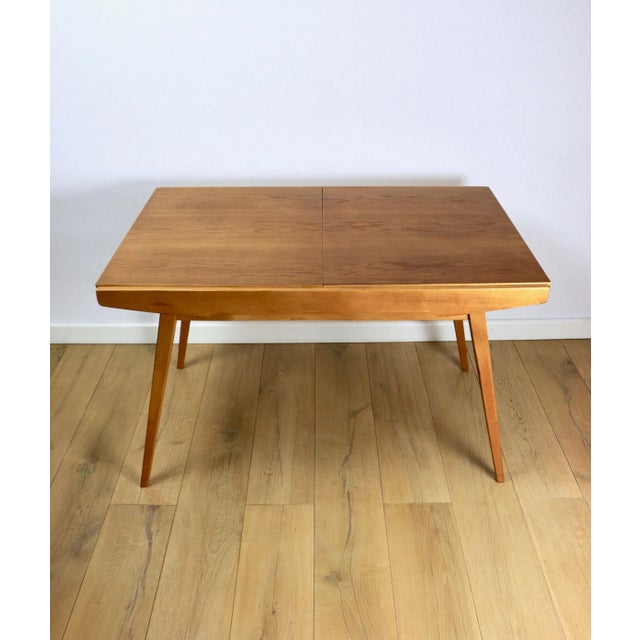Wood Extendable Wooden Table by Jiri Jiroutek, 1971 For Sale - Image 7 of 15