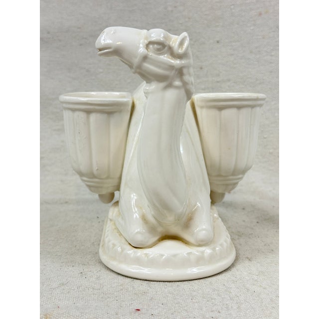 1980s Vintage Camel Candle Holder For Sale - Image 5 of 10