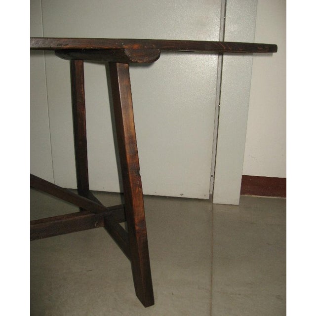 Vintage Fir Capretta Table, 1920s For Sale - Image 12 of 14