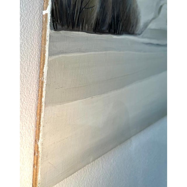 Claude Sauthier, Broye Valley, Vaud, Oil on Wood, 1970s For Sale - Image 10 of 12