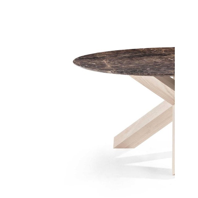 Wood La Rotonda Table by Mario Bellini for Cassina For Sale - Image 7 of 12