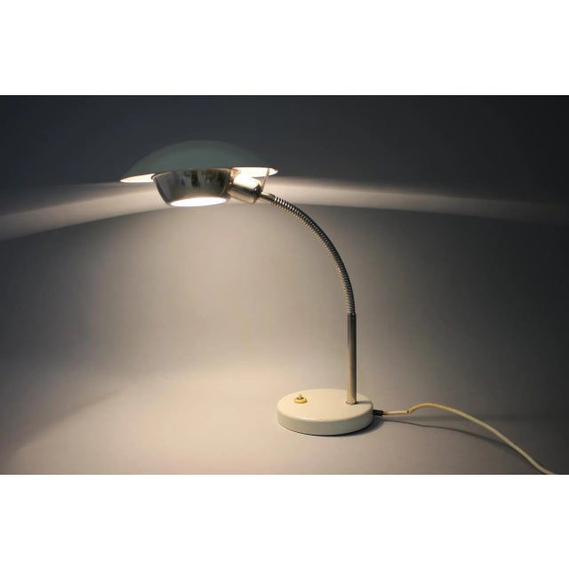 Metal Czechoslovakian Bauhaus Table Lamp, 1930s For Sale - Image 7 of 9