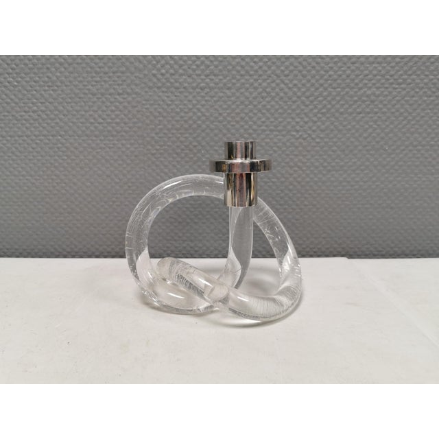 Pretzel Candleholder by Dorothy Thorpe, 1950s For Sale - Image 6 of 11