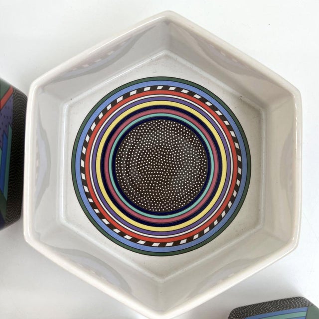 1990s Apero Bowls Metropol by Barbara Brenner for Rosenthal, 1990s, Set of 6 For Sale - Image 5 of 7