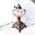 Metal Hand-Painted Oil Lamp with Ribbons, 1970s For Sale - Image 7 of 14