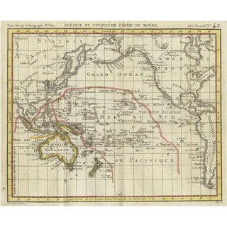 Antique Map of Oceania, 1816 For Sale