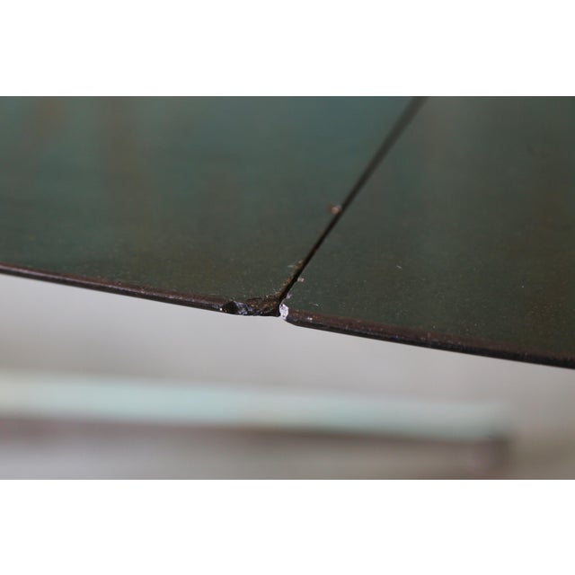 1960s Florence Knoll Custom Monumental Dining Table in Absolute Black Granite MCM For Sale - Image 11 of 11