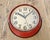 Vintage Red Seiko Navy Wall Clock, 1970s For Sale - Image 12 of 18