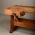 Brown Vintage Industrial Rustic Carpenter's Workbench in Wood, 1950s For Sale - Image 8 of 18
