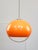 Space Age Orange Jolly Pendant Lamp by Luigi Massoni for Guzzini, 1960s For Sale - Image 3 of 18