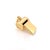 Vintage 18k Yellow Gold Whistle Charm, Pendant For Sale - Image 4 of 10